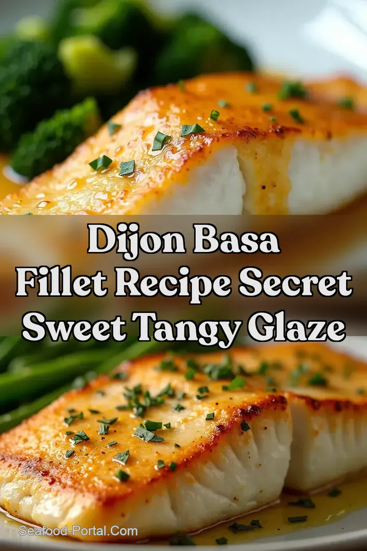 Dijon Basa Fillet Recipe Secret Sweet Tangy Glaze