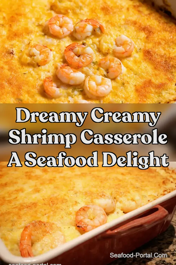 Dreamy Creamy Shrimp Casserole A Seafood Delight