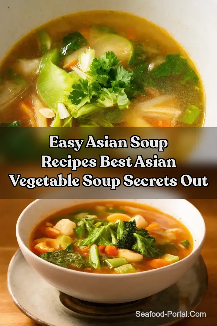 Easy Asian Soup Recipes Best Asian Vegetable Soup Secrets Out