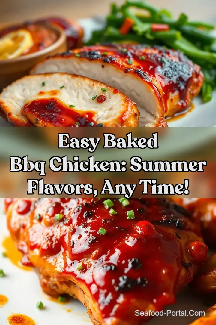 Easy Baked BBQ Chicken: Summer Flavors Any Time!