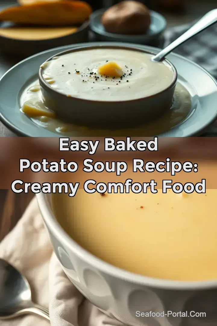 Easy Baked Potato Soup Recipe: Creamy Comfort Food