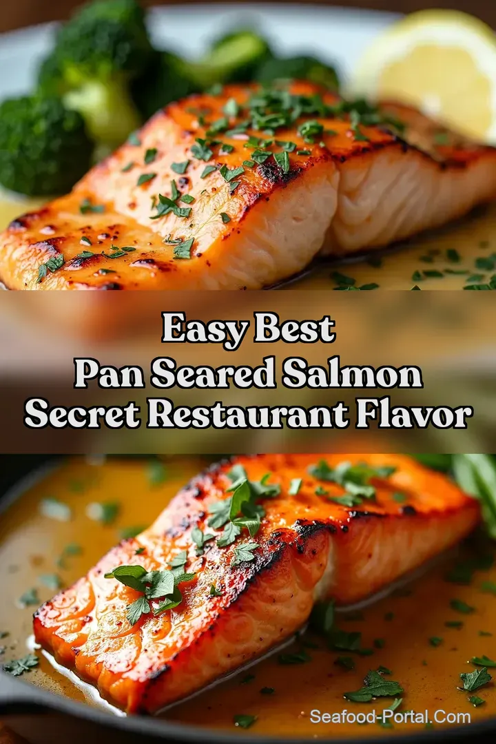 Easy Best Pan Seared Salmon Secret Restaurant Flavor