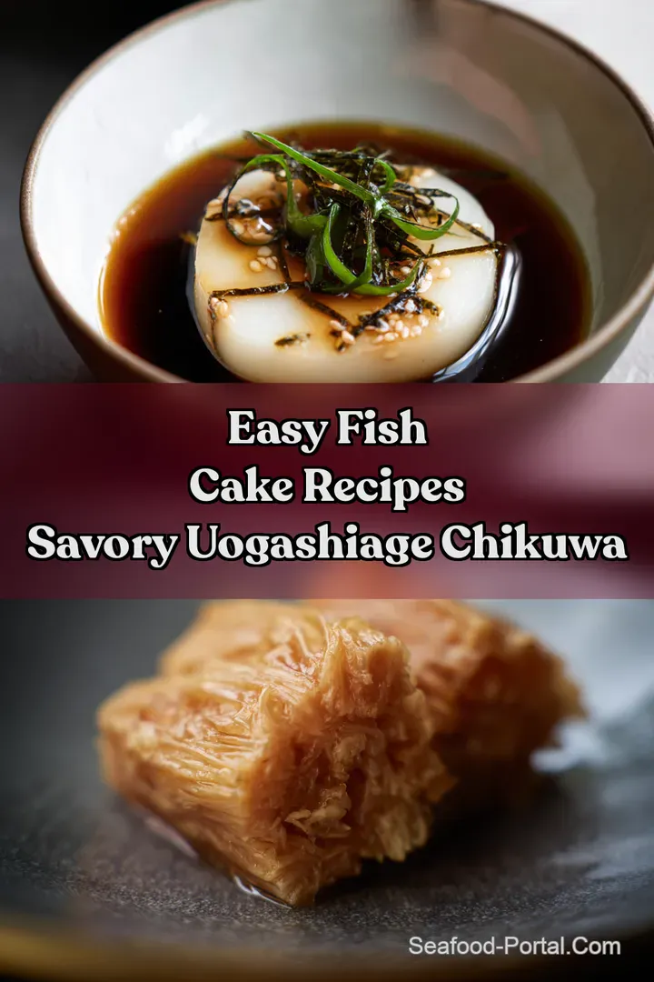 Easy Fish Cake Recipes Savory Uogashiage Chikuwa