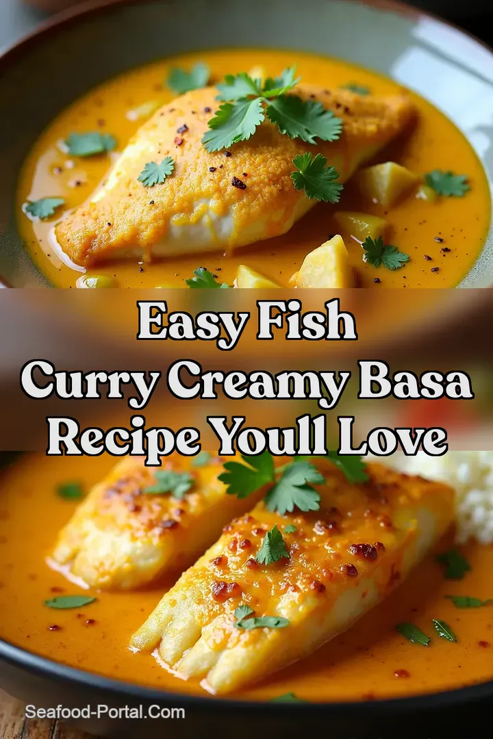 Easy Fish Curry Creamy Basa Recipe Youll Love