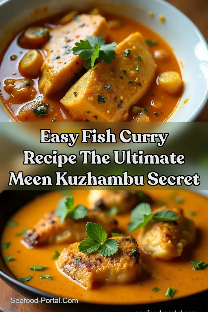 Easy Fish Curry Recipe The Ultimate Meen Kuzhambu Secret