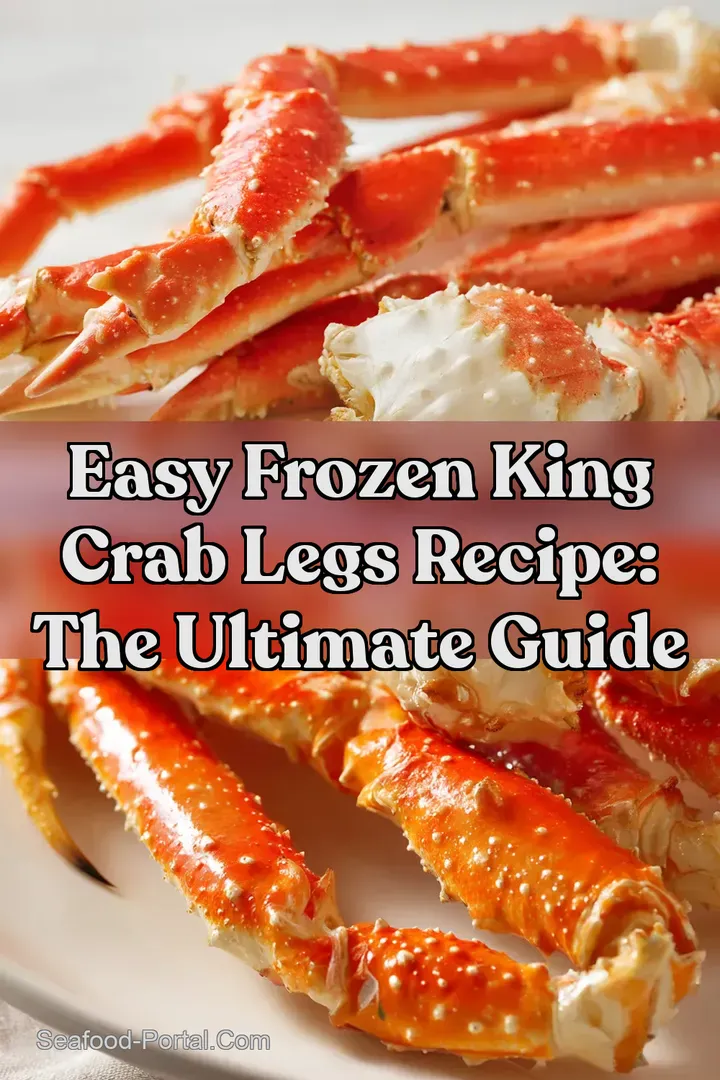 Easy Frozen King Crab Legs Recipe: The Ultimate Guide