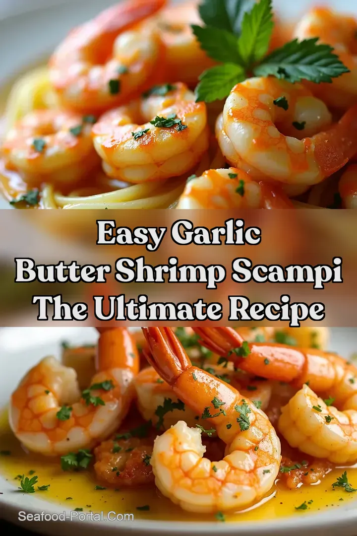 Easy Garlic Butter Shrimp Scampi The Ultimate Recipe