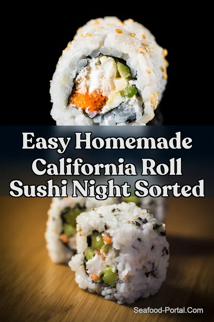 Easy Homemade California Roll Sushi Night Sorted