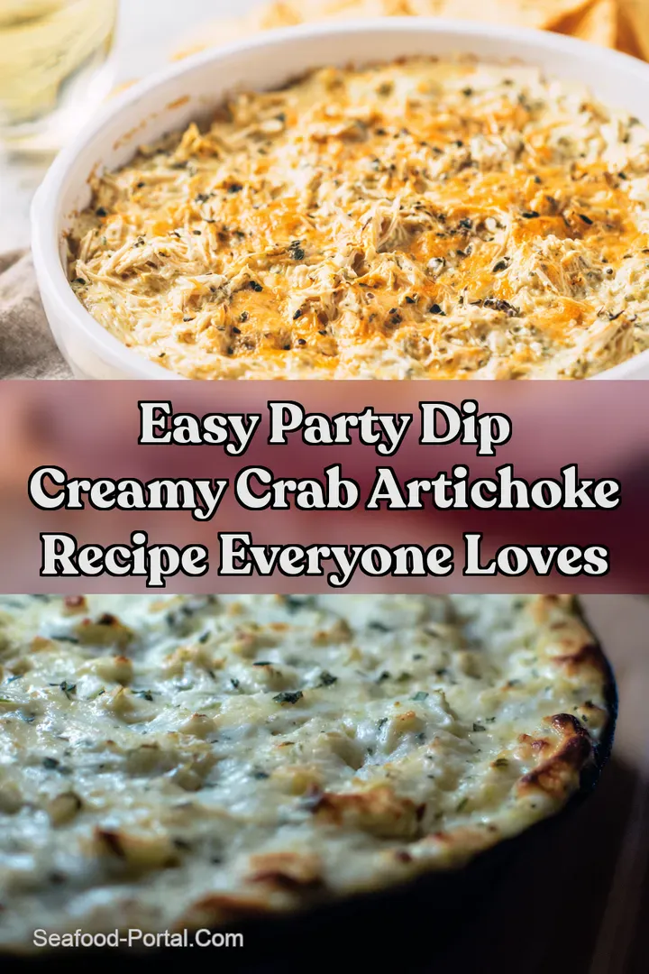 Easy Party Dip Creamy Crab Artichoke Recipe Everyone Loves