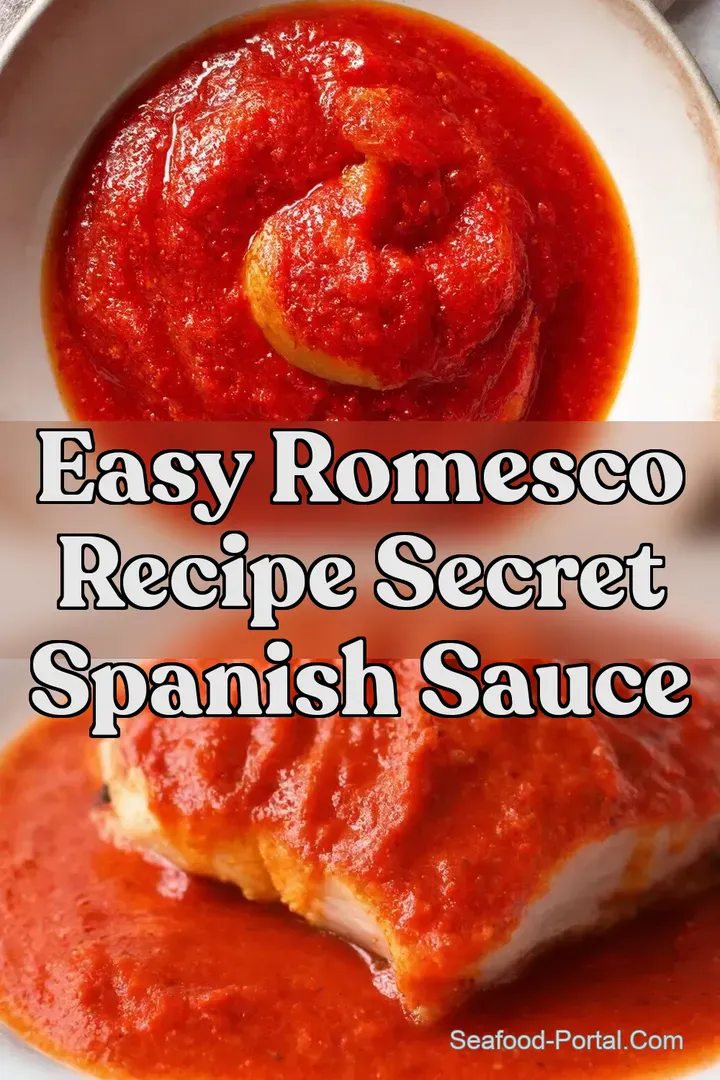 Easy Romesco Recipe Secret Spanish Sauce