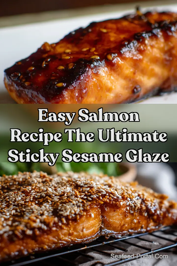 Easy Salmon Recipe The Ultimate Sticky Sesame Glaze