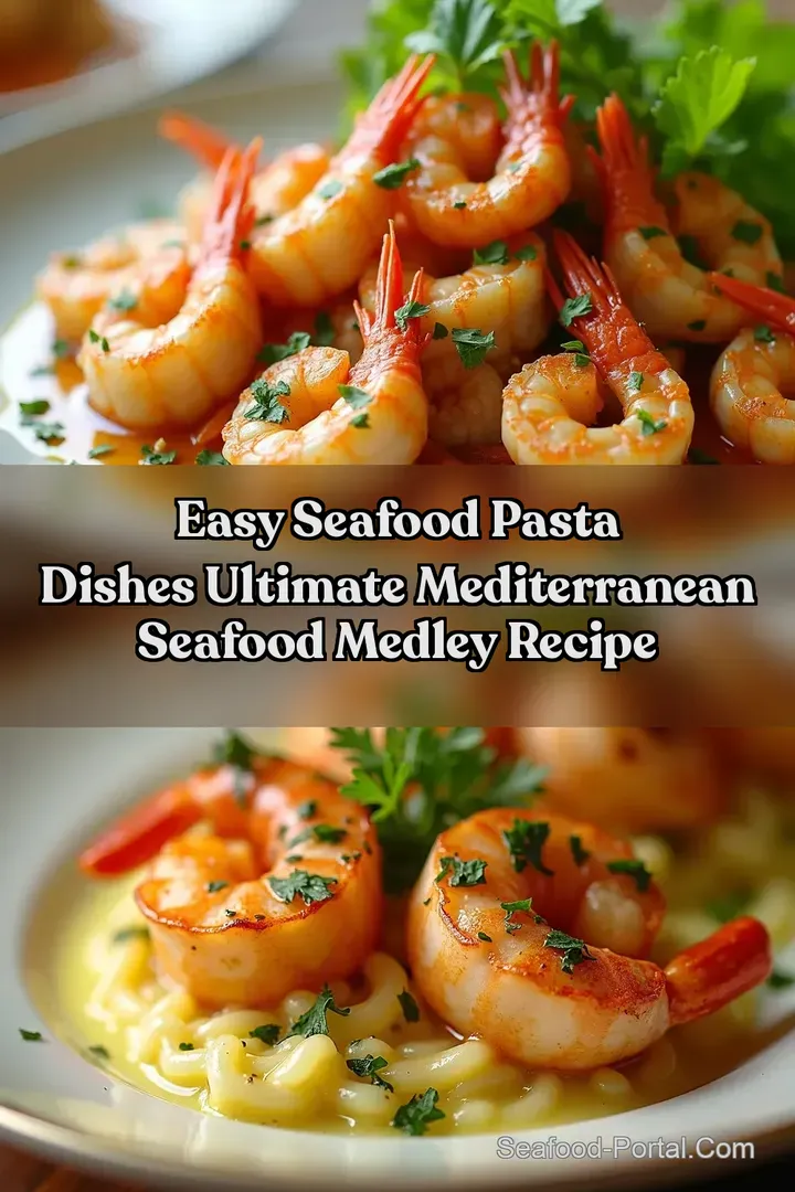 Easy Seafood Pasta Dishes Ultimate Mediterranean Seafood Medley Recipe