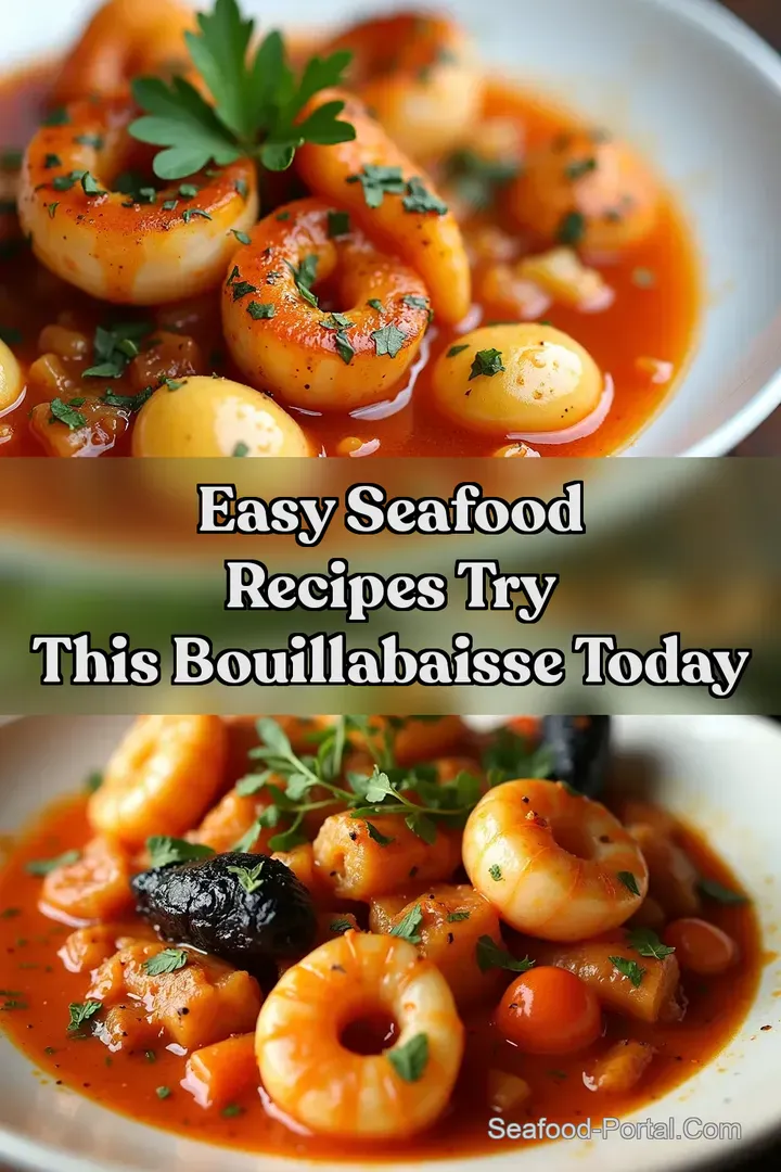 Easy Seafood Recipes Try This Bouillabaisse Today
