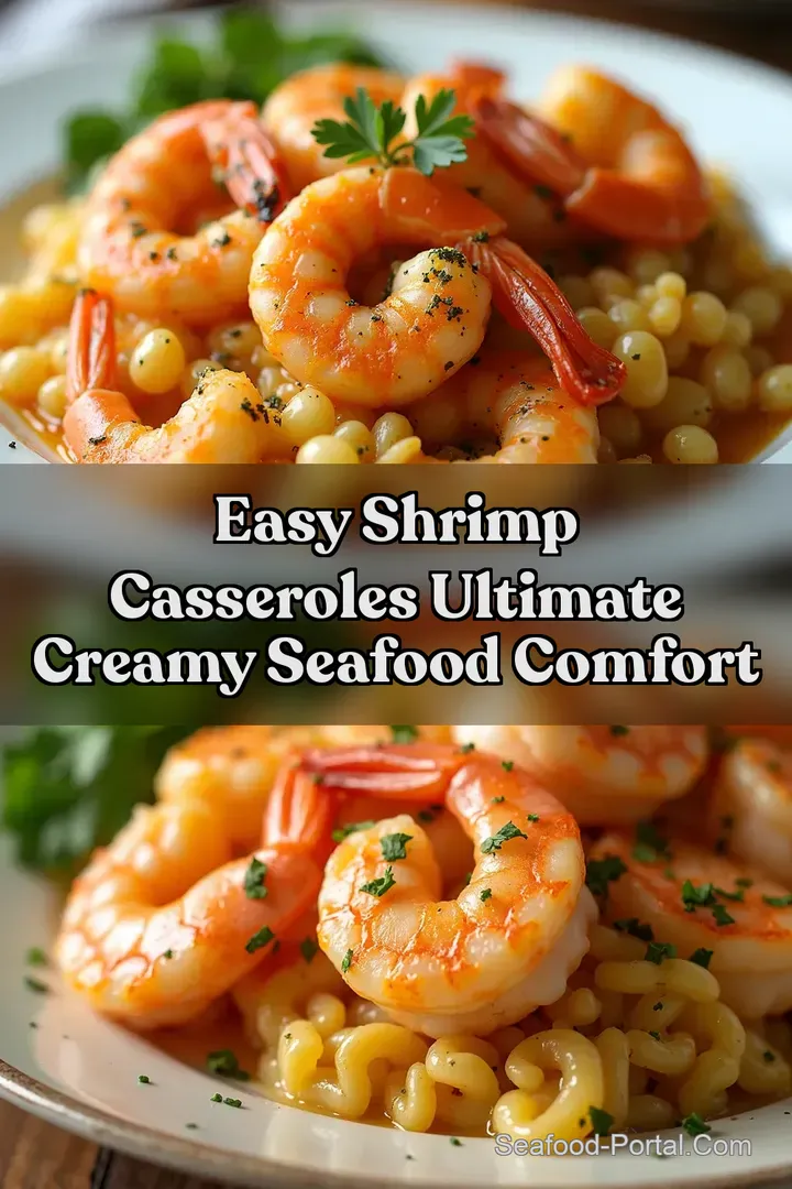 Easy Shrimp Casseroles Ultimate Creamy Seafood Comfort