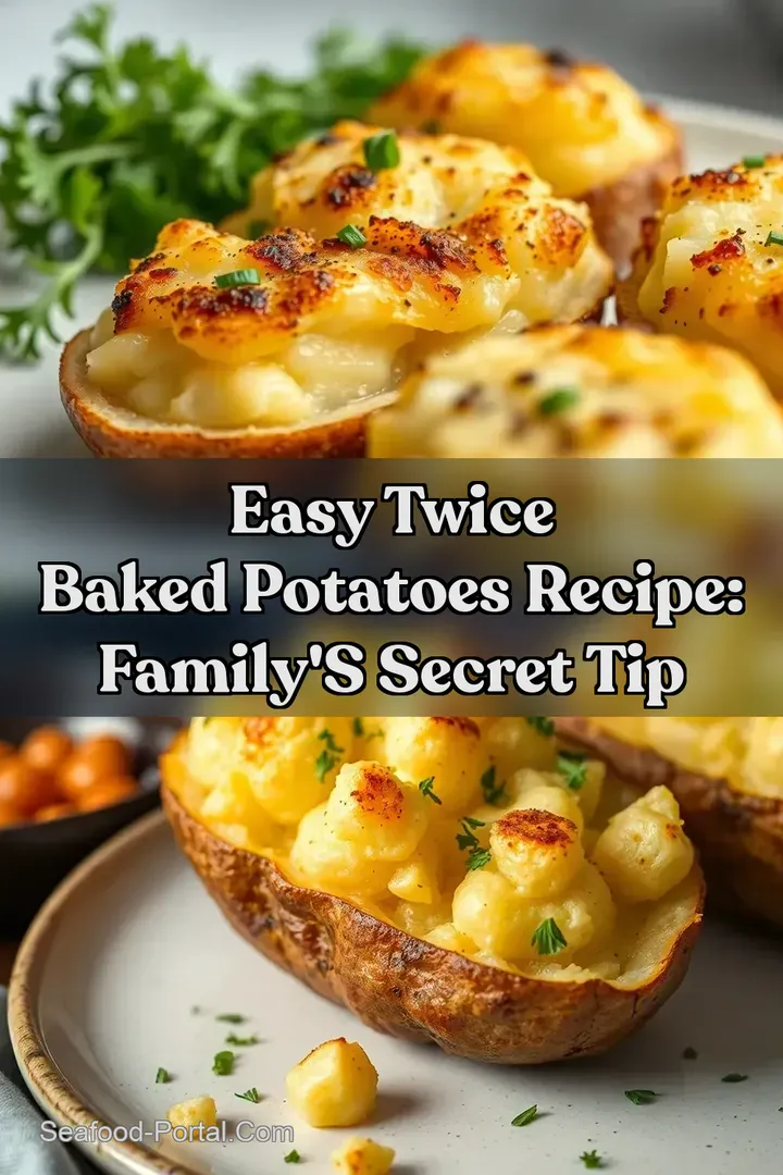 Easy Twice Baked Potatoes Recipe: Family s Secret Tip