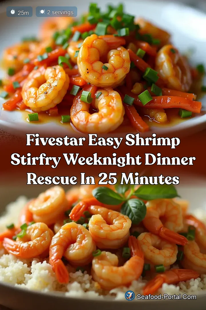 FiveStar Easy Shrimp StirFry Weeknight Dinner Rescue in 25 Minutes