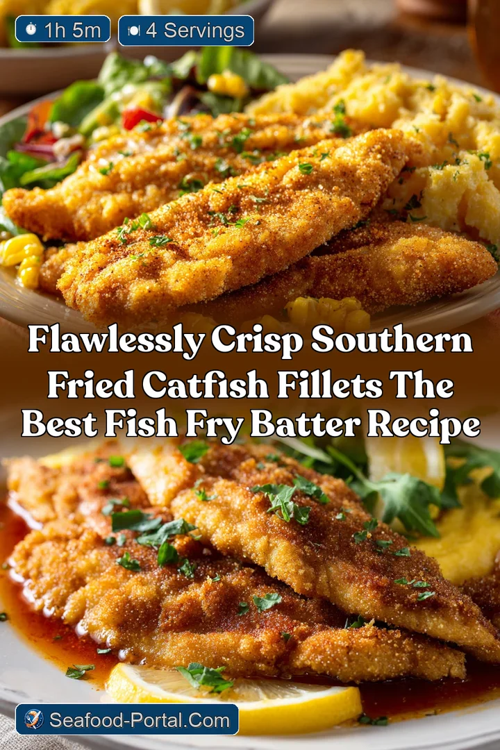 Flawlessly Crisp Southern Fried Catfish Fillets The Best Fish Fry Batter Recipe