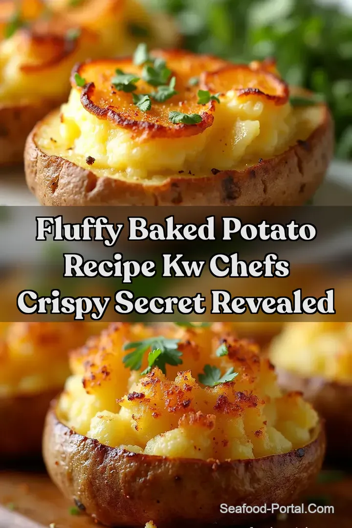 Fluffy Baked Potato Recipe kw Chefs Crispy Secret Revealed