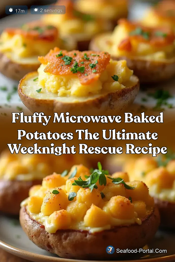Fluffy Microwave Baked Potatoes The Ultimate Weeknight Rescue Recipe