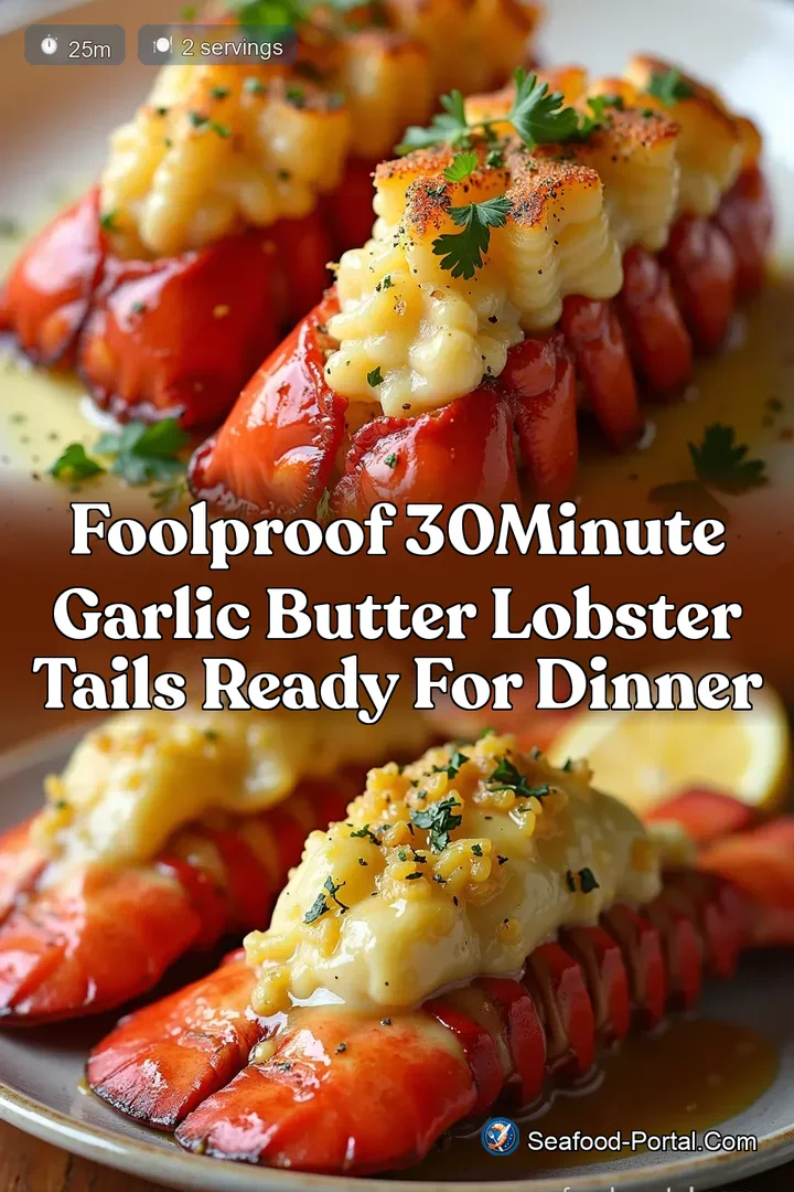 Foolproof 30Minute Garlic Butter Lobster Tails Ready for Dinner
