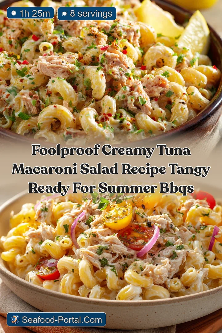 Foolproof Creamy Tuna Macaroni Salad Recipe Tangy Ready for Summer BBQs