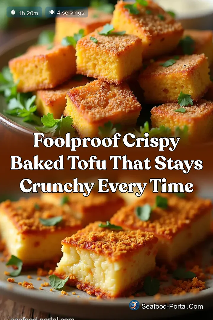 Foolproof Crispy Baked Tofu That Stays Crunchy Every Time
