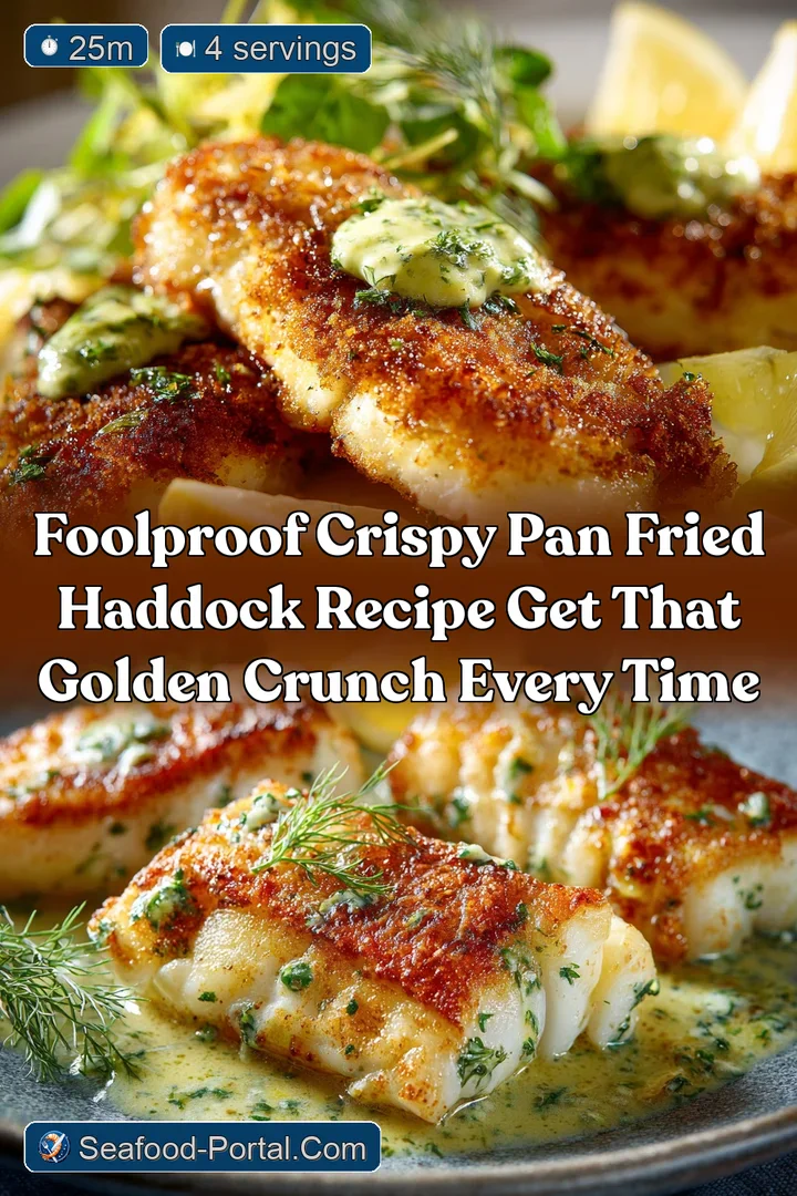 Foolproof Crispy Pan Fried Haddock Recipe Get that Golden Crunch Every Time