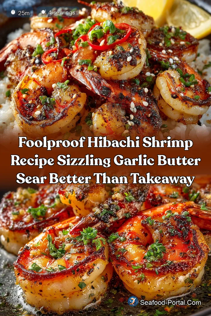 Foolproof Hibachi Shrimp Recipe Sizzling Garlic Butter Sear Better than Takeaway