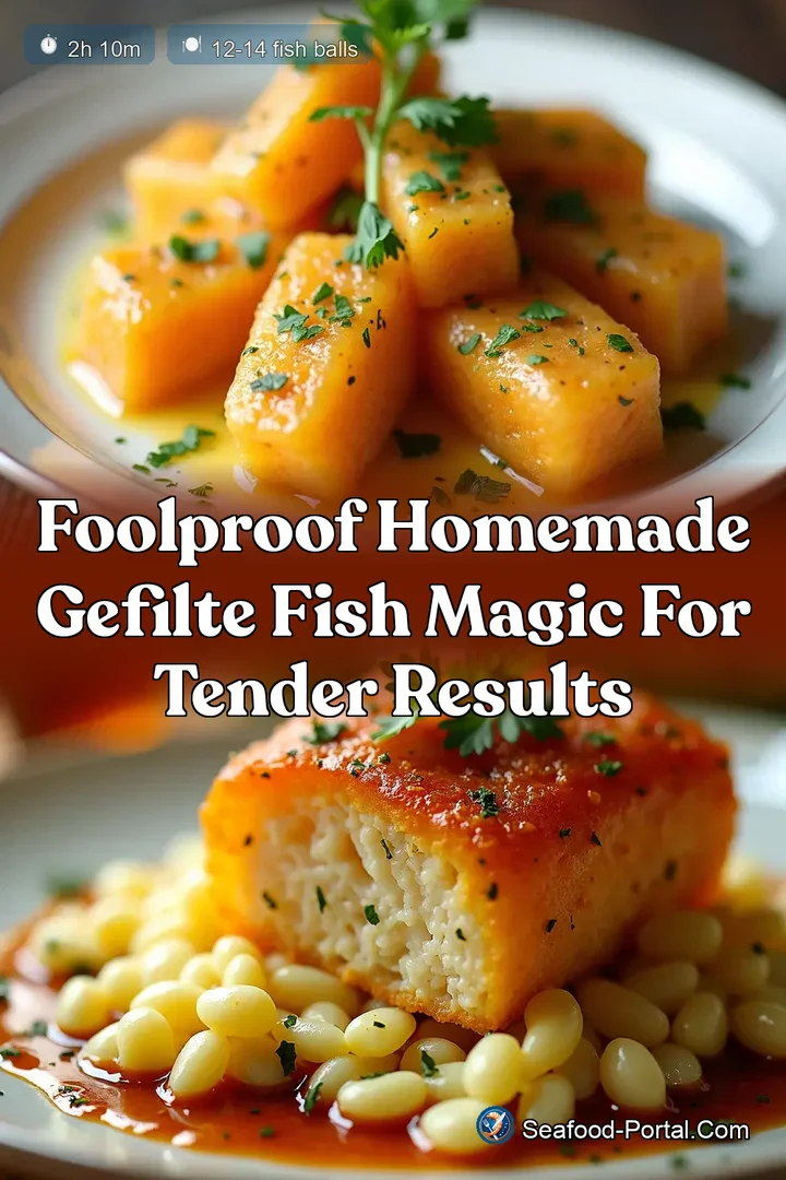 Foolproof Homemade Gefilte Fish Magic for Tender Results