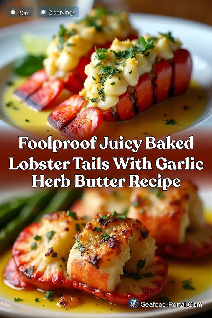 Foolproof Juicy Baked Lobster Tails with Garlic Herb Butter Recipe