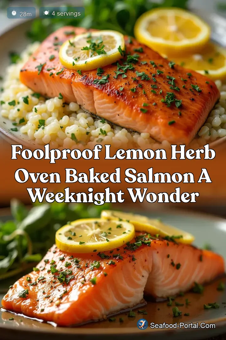 Foolproof Lemon Herb Oven Baked Salmon A Weeknight Wonder