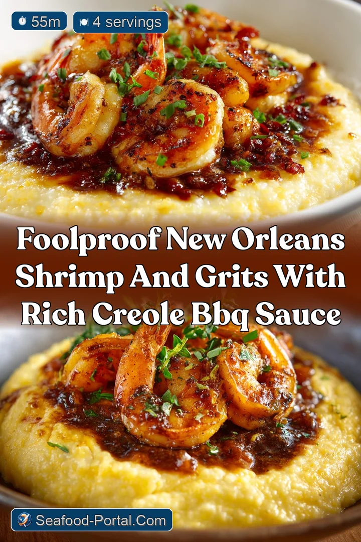 Foolproof New Orleans Shrimp and Grits with Rich Creole BBQ Sauce