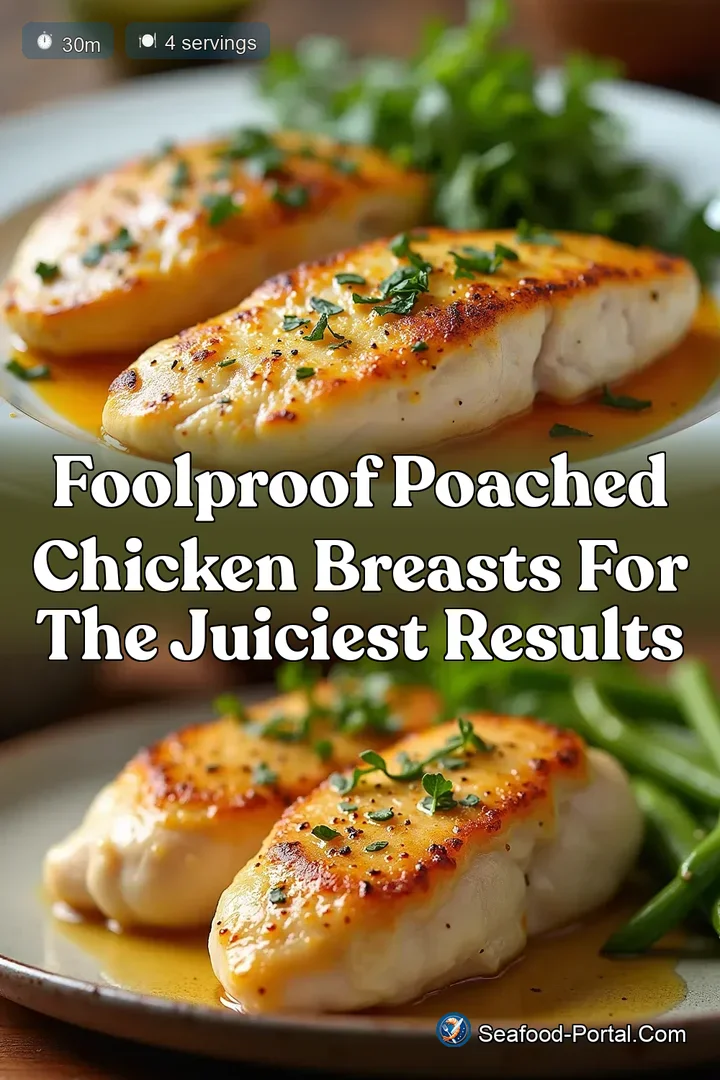 Foolproof Poached Chicken Breasts for the Juiciest Results
