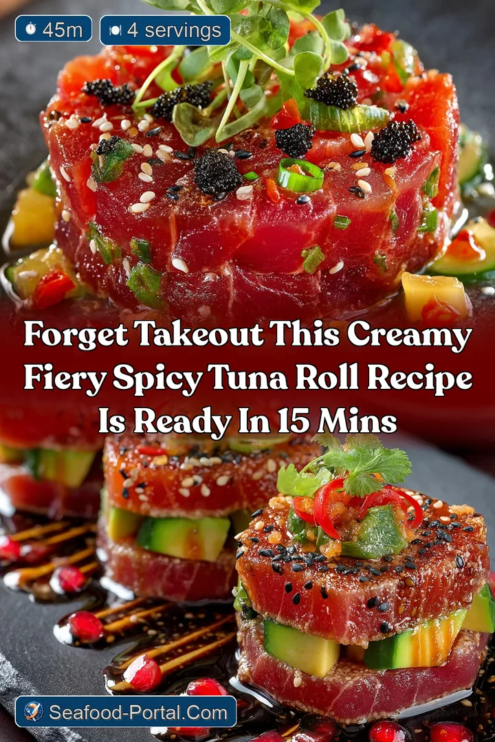 Forget Takeout This Creamy Fiery Spicy Tuna Roll Recipe is Ready in 15 Mins