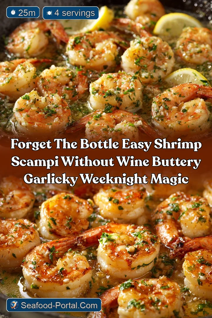 Forget the bottle Easy Shrimp Scampi Without Wine Buttery Garlicky Weeknight Magic