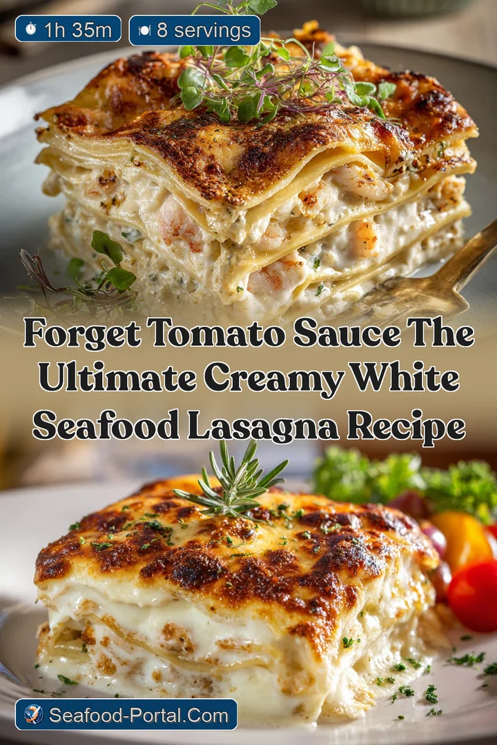 Forget Tomato Sauce The Ultimate Creamy White Seafood Lasagna Recipe