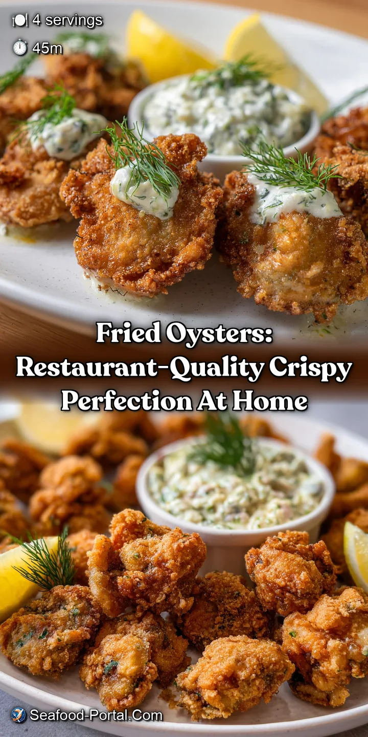 Fried Oysters: Restaurant-Quality Crispy Perfection at Home