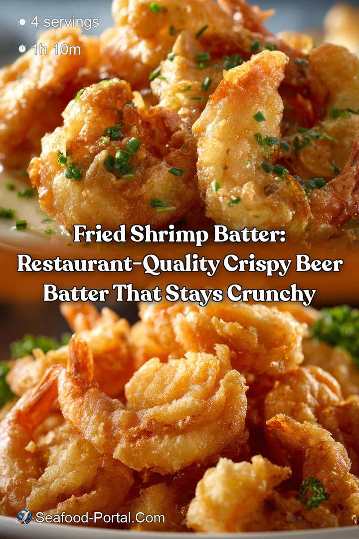 Fried Shrimp Batter: Restaurant-Quality Crispy Beer Batter That Stays Crunchy