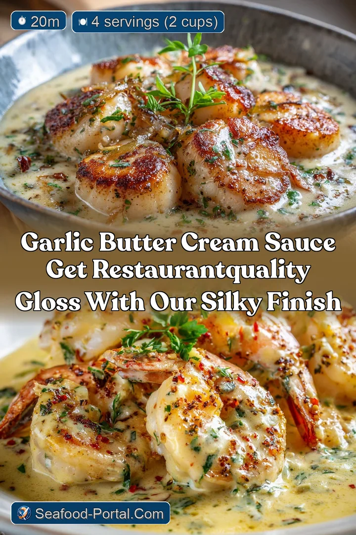 Garlic Butter Cream Sauce Get RestaurantQuality Gloss with Our Silky Finish