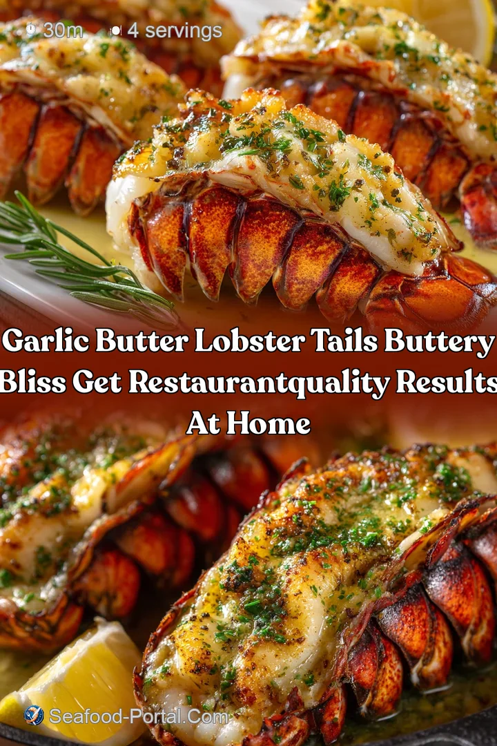 Garlic Butter Lobster Tails Buttery Bliss Get RestaurantQuality Results at Home
