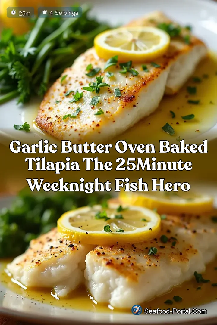 Garlic Butter Oven Baked Tilapia The 25Minute Weeknight Fish Hero