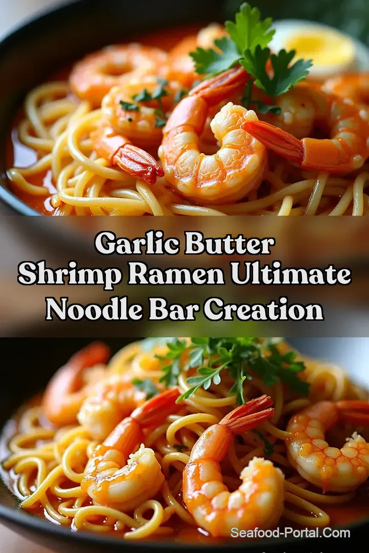 Garlic Butter Shrimp Ramen Ultimate Noodle Bar Creation