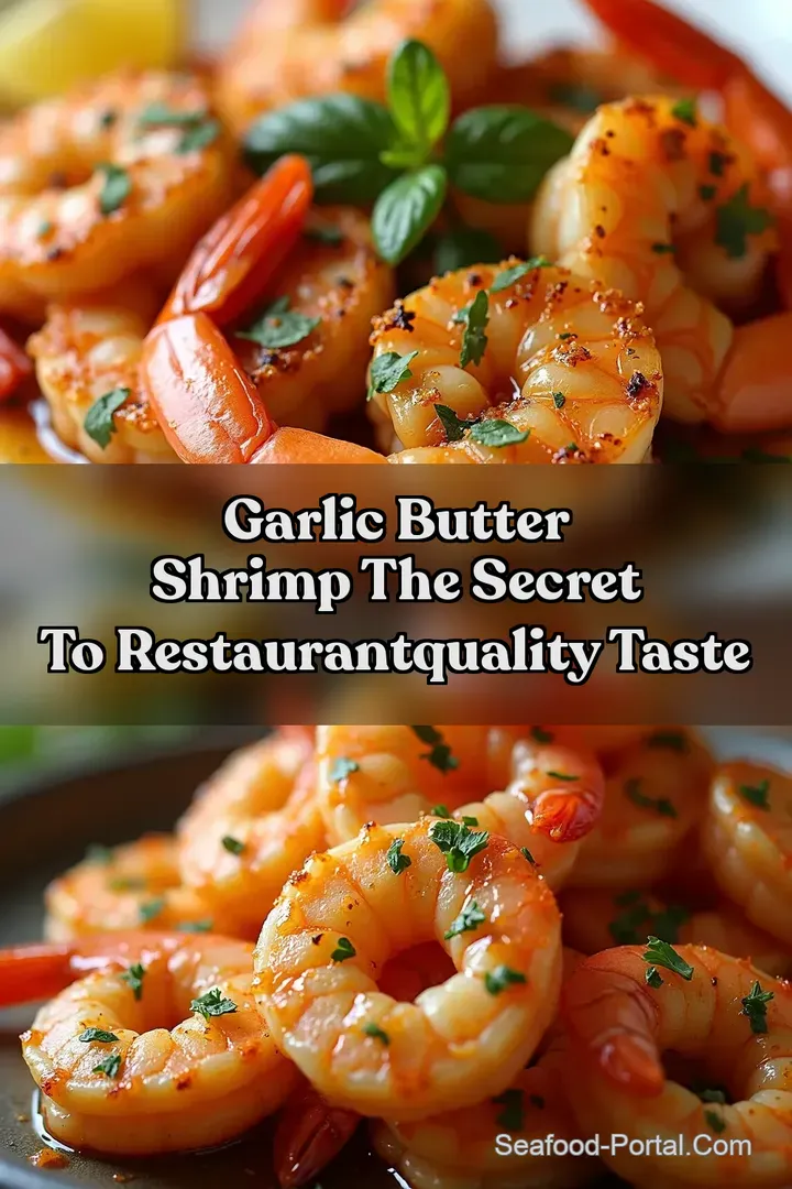 Garlic Butter Shrimp The Secret To RestaurantQuality Taste