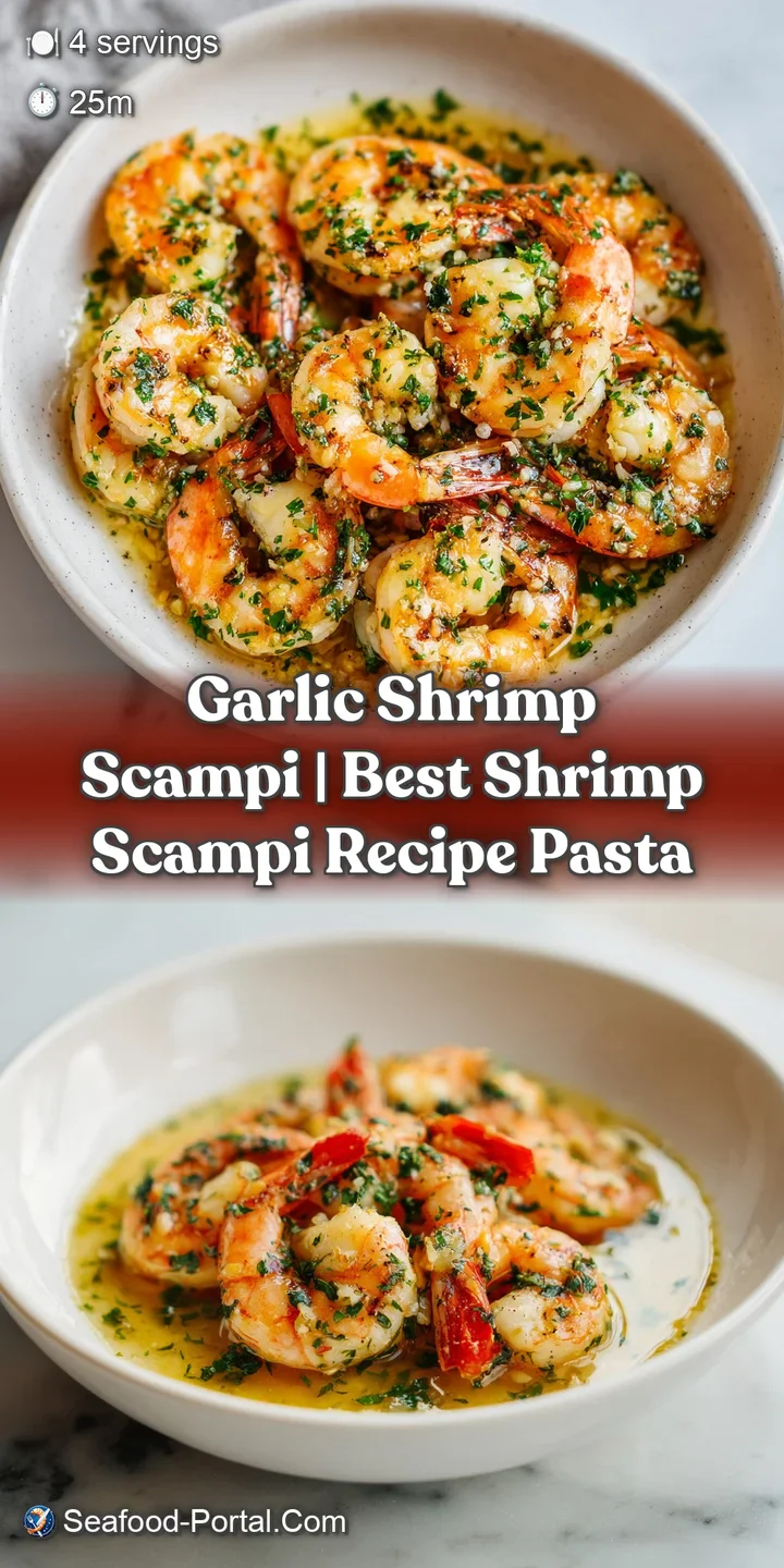 Close-up of succulent, seared shrimp glistening in a rich, velvety butter sauce, catching the light.