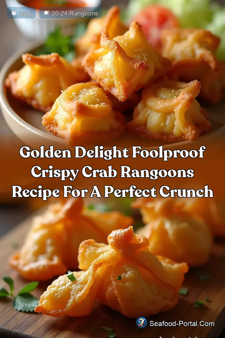 Golden Delight Foolproof Crispy Crab Rangoons Recipe for a Perfect Crunch