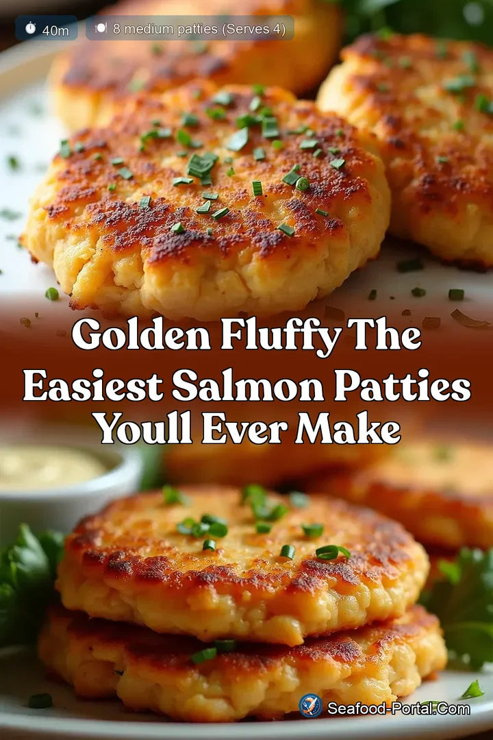 Golden Fluffy The Easiest Salmon Patties Youll Ever Make