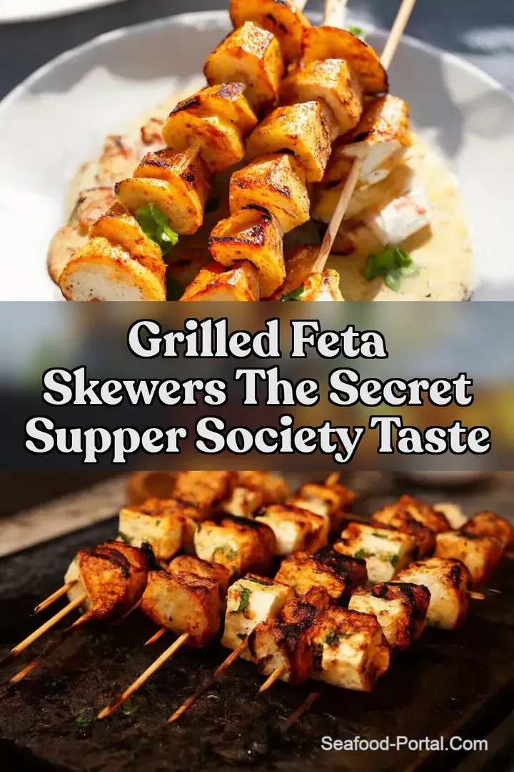 Grilled Feta Skewers The Secret Supper Society Taste