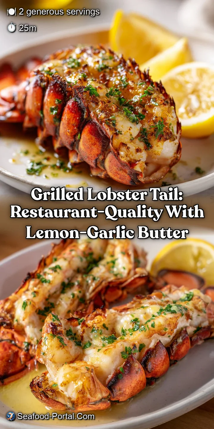 Grilled Lobster Tail: Restaurant-Quality with Lemon-Garlic Butter