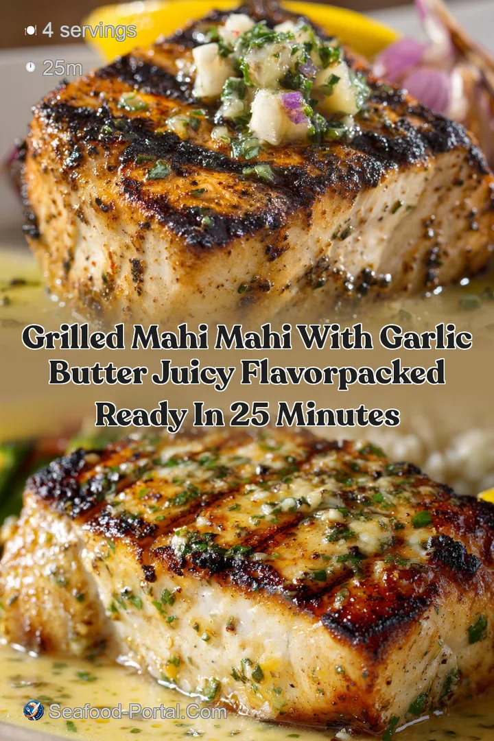 Grilled Mahi Mahi with Garlic Butter Juicy FlavorPacked Ready in 25 Minutes