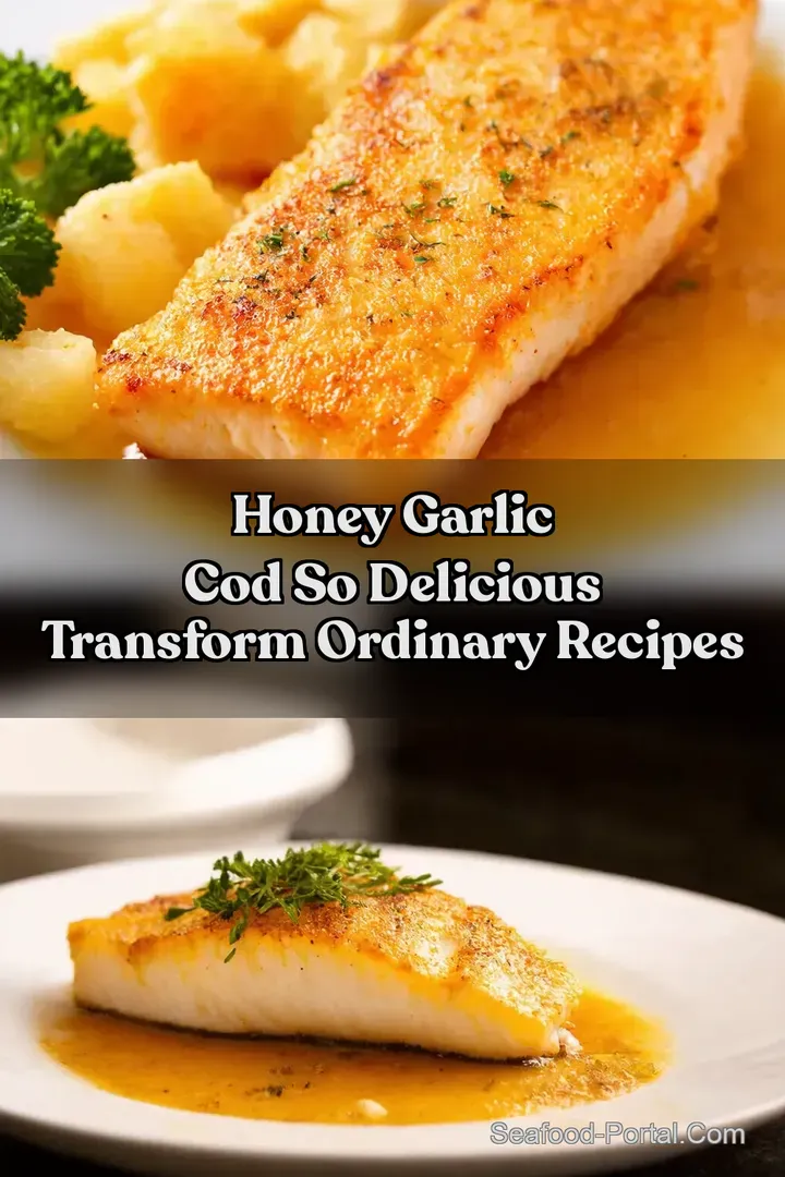 Honey Garlic Cod So Delicious Transform Ordinary Recipes
